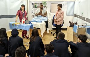 Discussion with Stoma Nurse and Actors